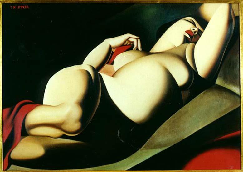美しいラファエラ 1927 現代タマラ・デ・レンピカ油絵